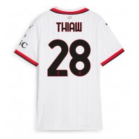 Maglie da calcio AC Milan Malick Thiaw #28 Seconda Maglia Femminile 2024-25 Manica Corta